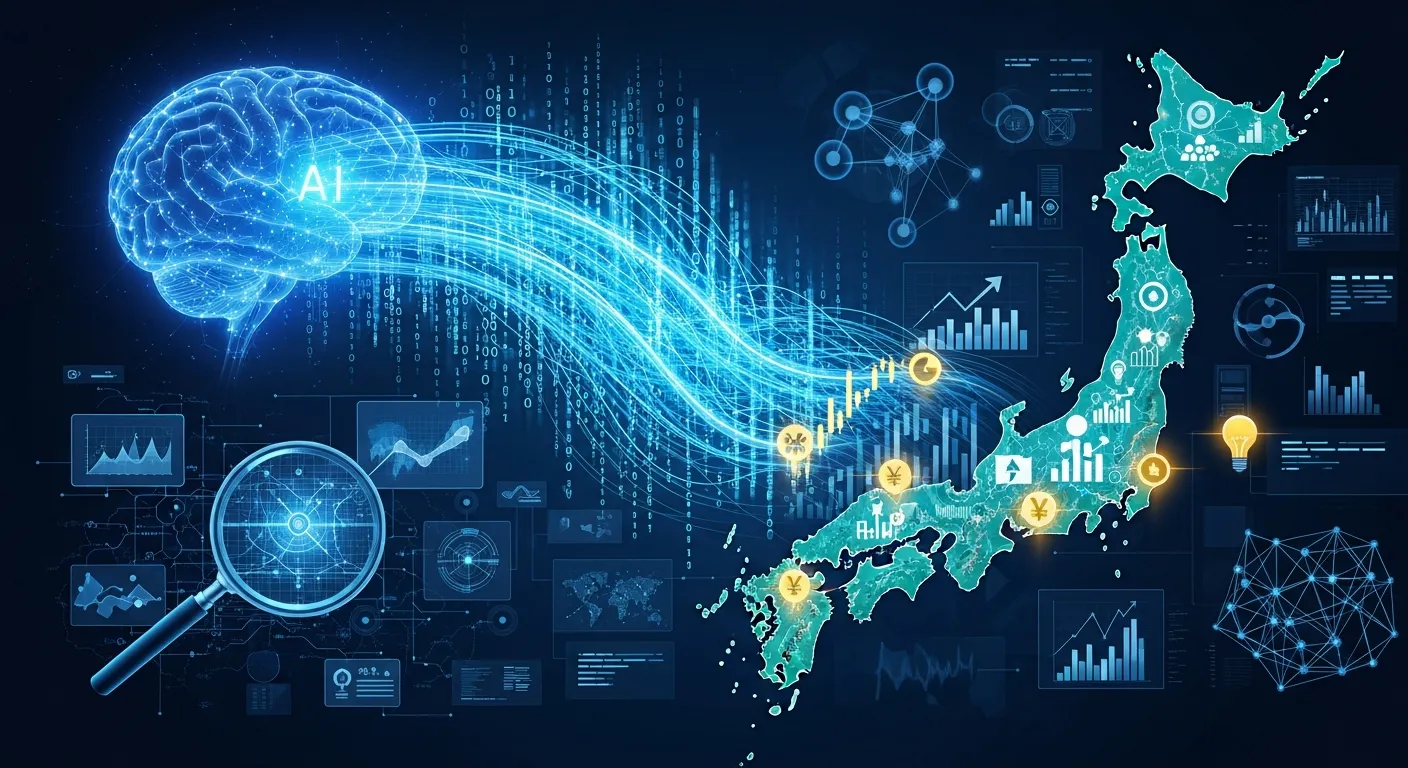 AIを活用した日本市場のリサーチとデータ分析：ビジネスチャンスを見つける方法